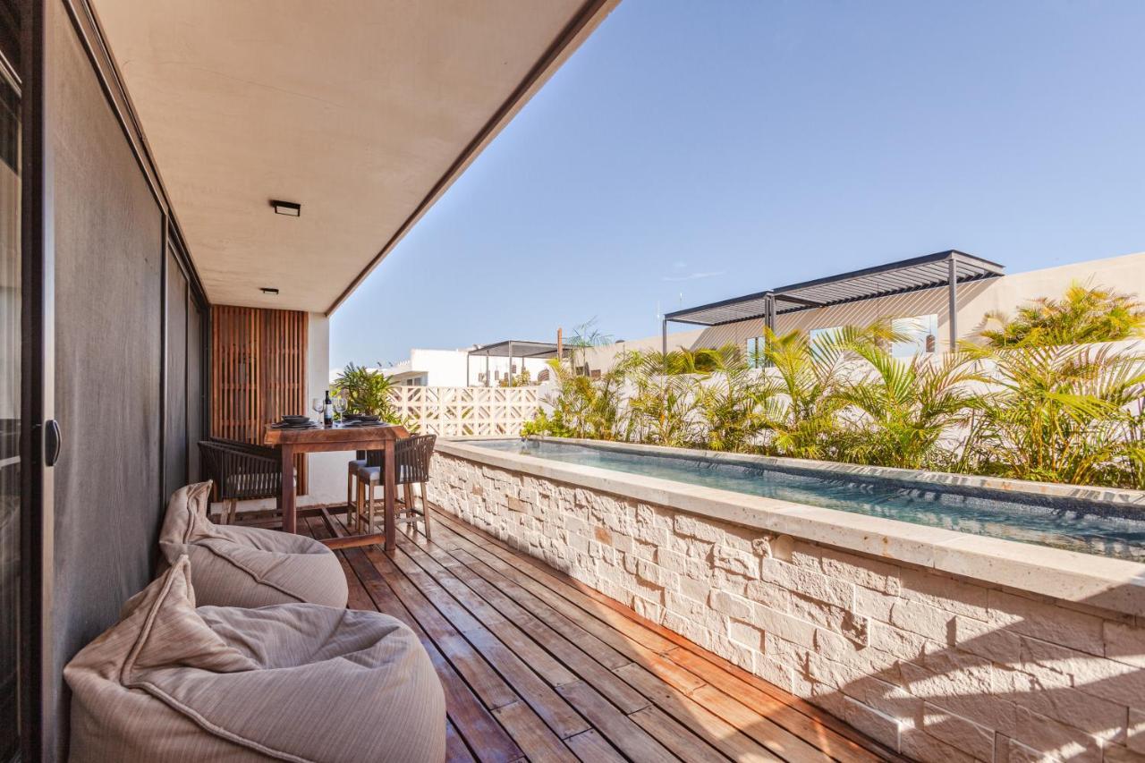 Aru Luxury Condos - Private Pools トゥルム エクステリア 写真